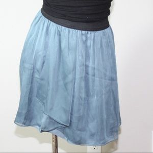 Anthropologie Plastic Island Filmy Mini Skirt NWT